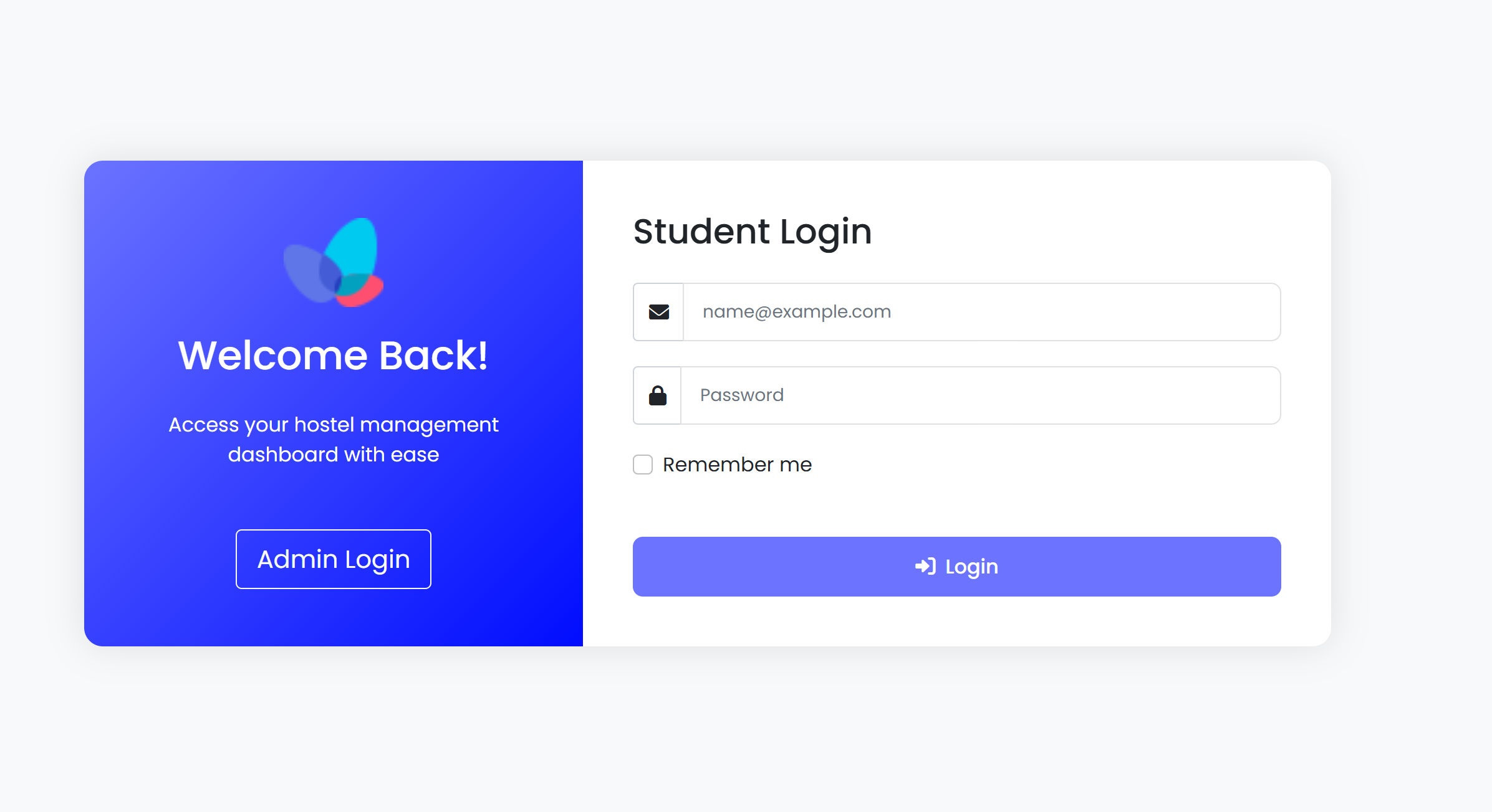 Hostel Management System (PHP)